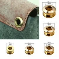 solid brass screw back eyelets with washer grommets leather craft accessory for bag shoe clothes decor sewing accessories