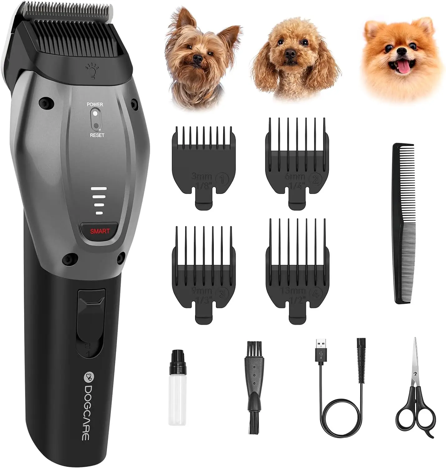 

Машинка для стрижки собак DOGCARE PC02, профессиональный триммер для собак, оборудование для ухода за домашними животными
