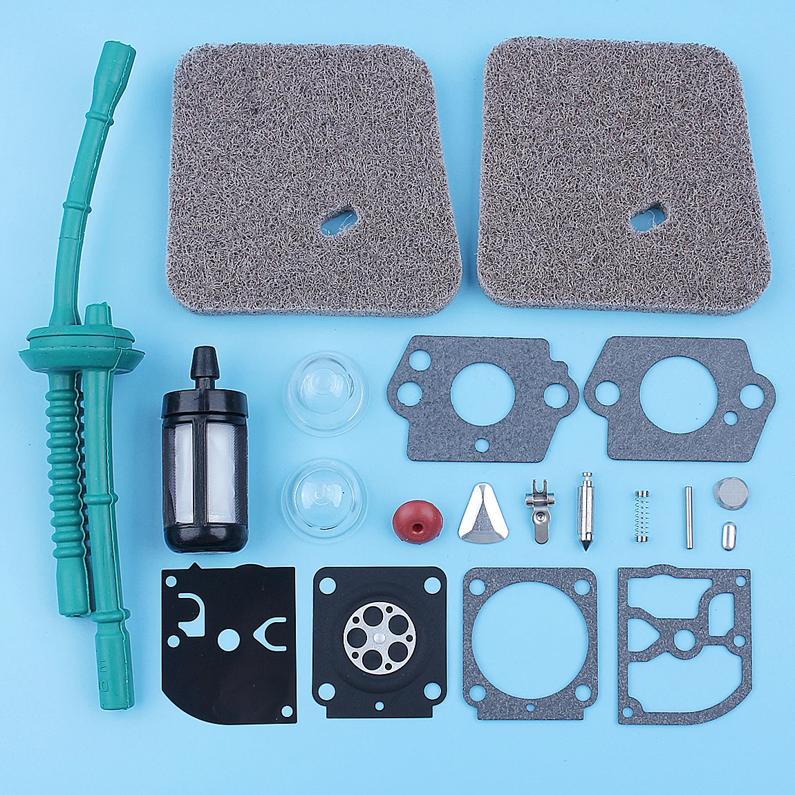 

Fuel Line Grommet Carb Primer Bulb Repair Rebuild Kit For Stihl FS38 FS45 FS46 FS46C FS55 FS55R FS55RC KM55R Trimmer 41403587702