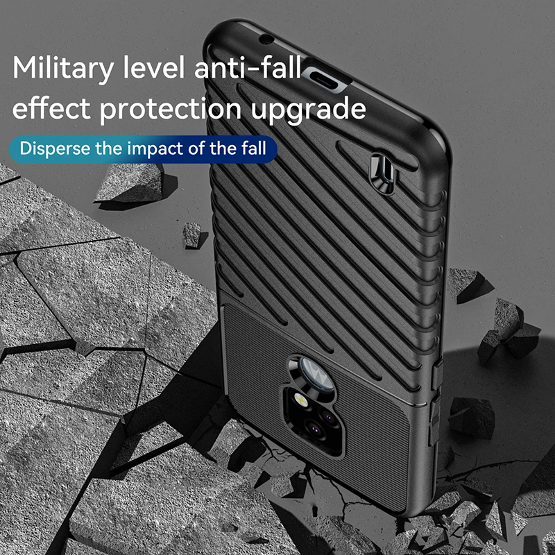 Rugged Fiber Shield Cover For Lenovo K12 Case Anti-knock Full Back Cover For Lenovo K12 Case For Lenovo K12 K12Note K12 K13 Pro