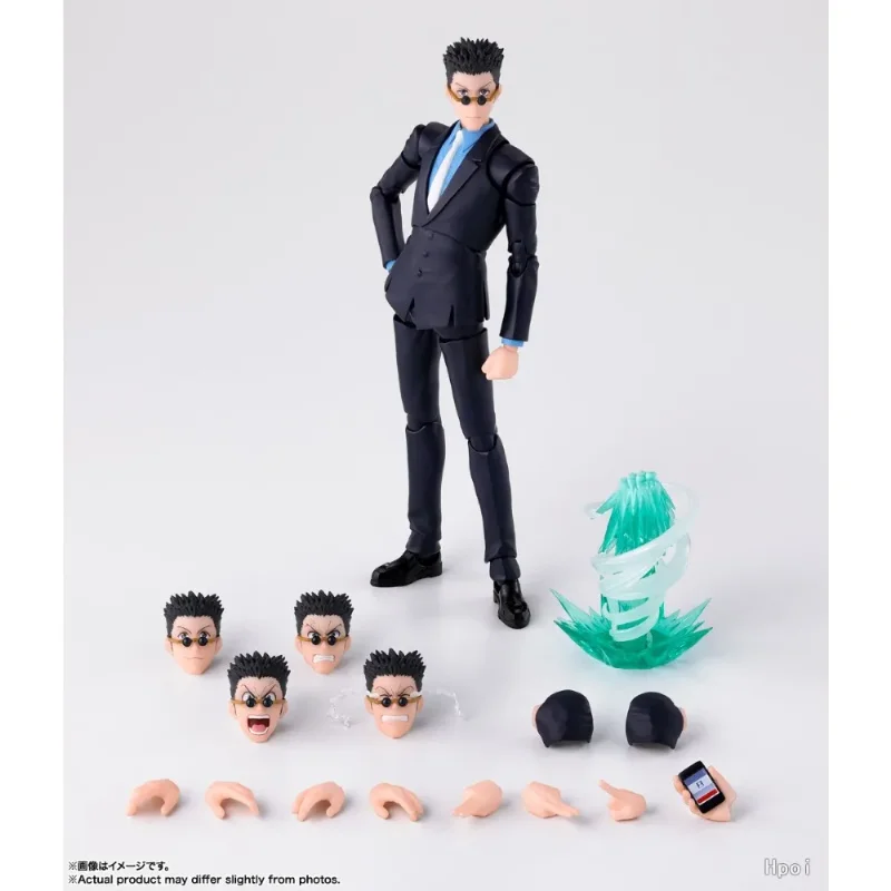 Оригинальная коллекционная аниме-фигурка Bandai S.H.Figuarts Hunter X Hunter Леорио Паладинайт D, подвижная модель, игрушка, подарок (art.: 3920d96eb682b) - 3920d96eb682b