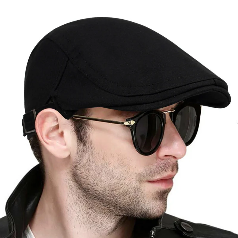 

New fasion solid color beret men's women's Warm Wild at Sprin and Autumn cotton berets ip op ats casquette orras bone