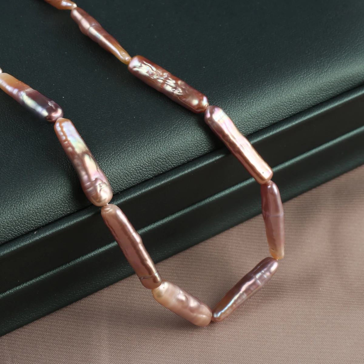 Natural Baroque Pearl Bead Stick Shape Loose Spacer Bead for Jewelry Making Diy Women Necklace Bracelet Accessories