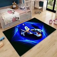 anime sonic pattern carpets living room anti skid area rug kids bedroom mats yoga mat large carpet decor