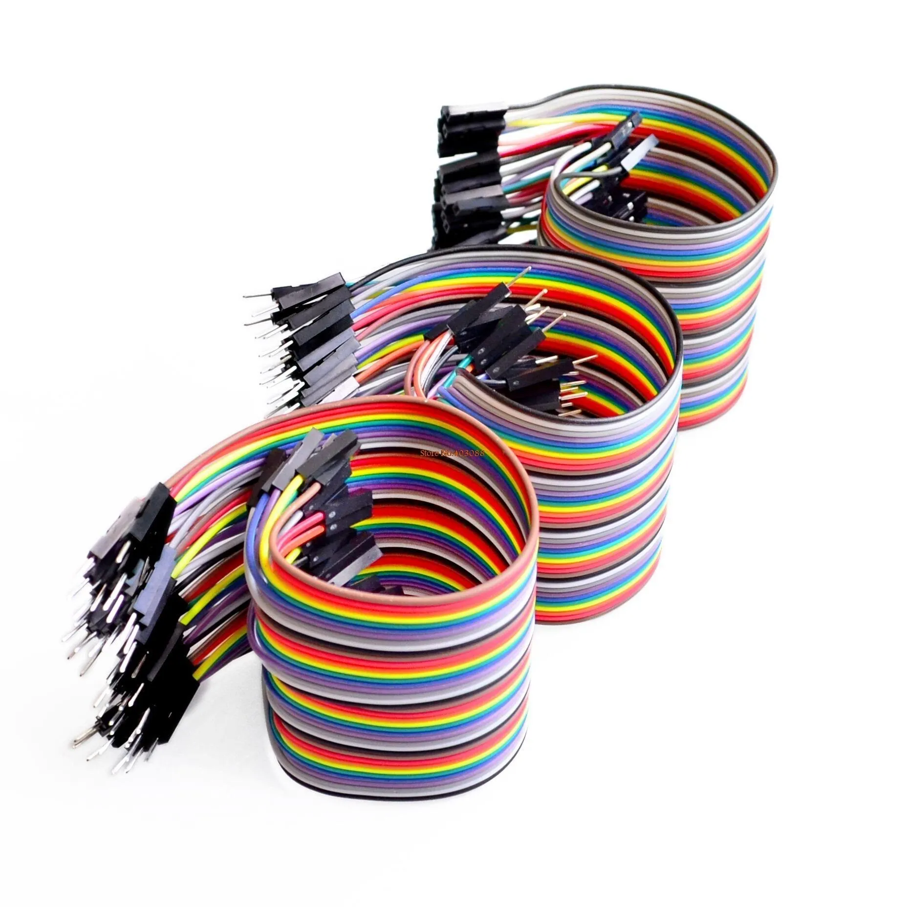 

Dupont line 60pcs 20cm male to male + male to female and female to female jumper wire Dupont cable