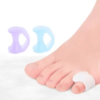 1 8pair little toe separator silicone toe correction tools hallux valgus orthopedic bunion guard toe spacer pedicure foot care