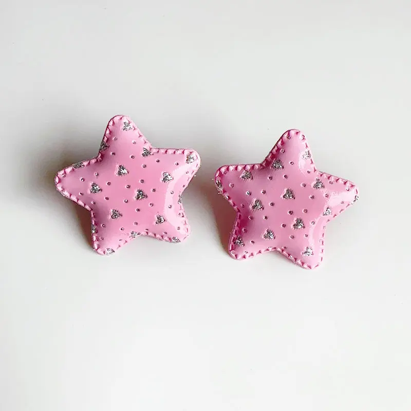 Goth White Black Y2K Star Shoe Charms DIY Accessories For Women Girls Shoes Buckles Decoration Cool Gothic Punk Jewelry Gifts