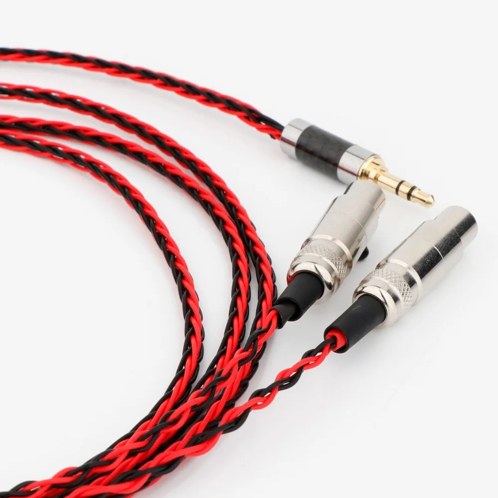 8-ядерный Hi-Fi 4pin occ 2 5 3 4 мм XLR сбалансированный кабель для наушников с