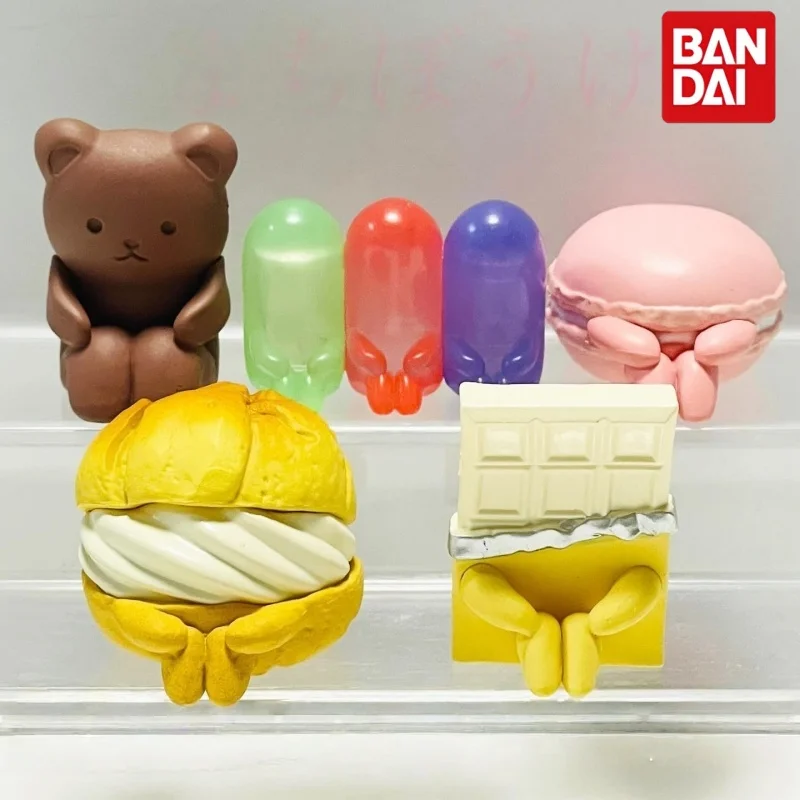 Фото Коллекционная фигурка Bandai Gashapon Machiboke Waiting Figure Vol 03: Десерт, сладости, конфеты, шоколад, печенье, украшение для рабочего стола №1