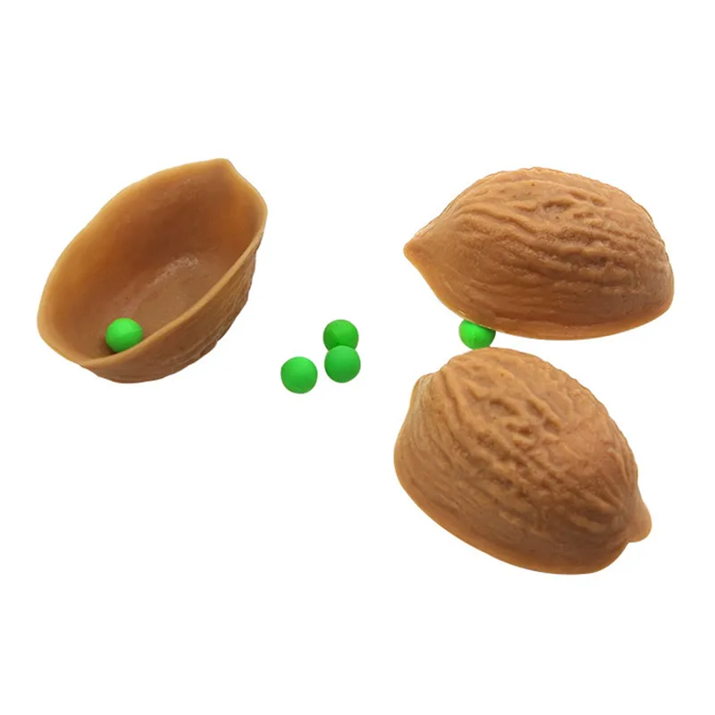 

1set Plastic Three Shell Game Magical Tricks For Magician Close Up Illusion Gimmick Props Comedy Classic kids children Toys