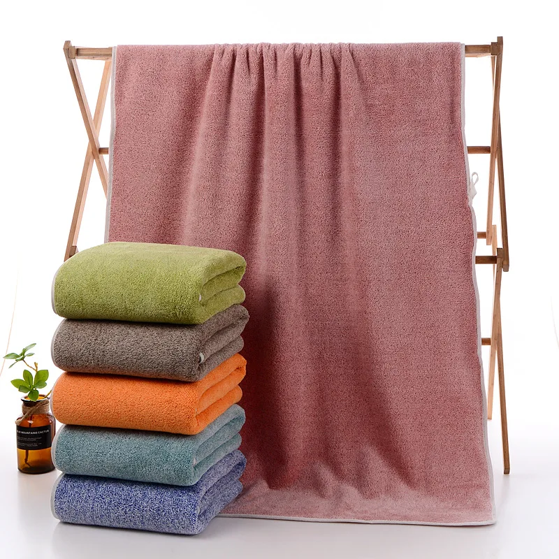 

Прямая поставка, банный халат из микрофибры для женщин, мягкое банное полотенце для взрослых, большое полотенце для плавания, ванная комната, 70*140 см