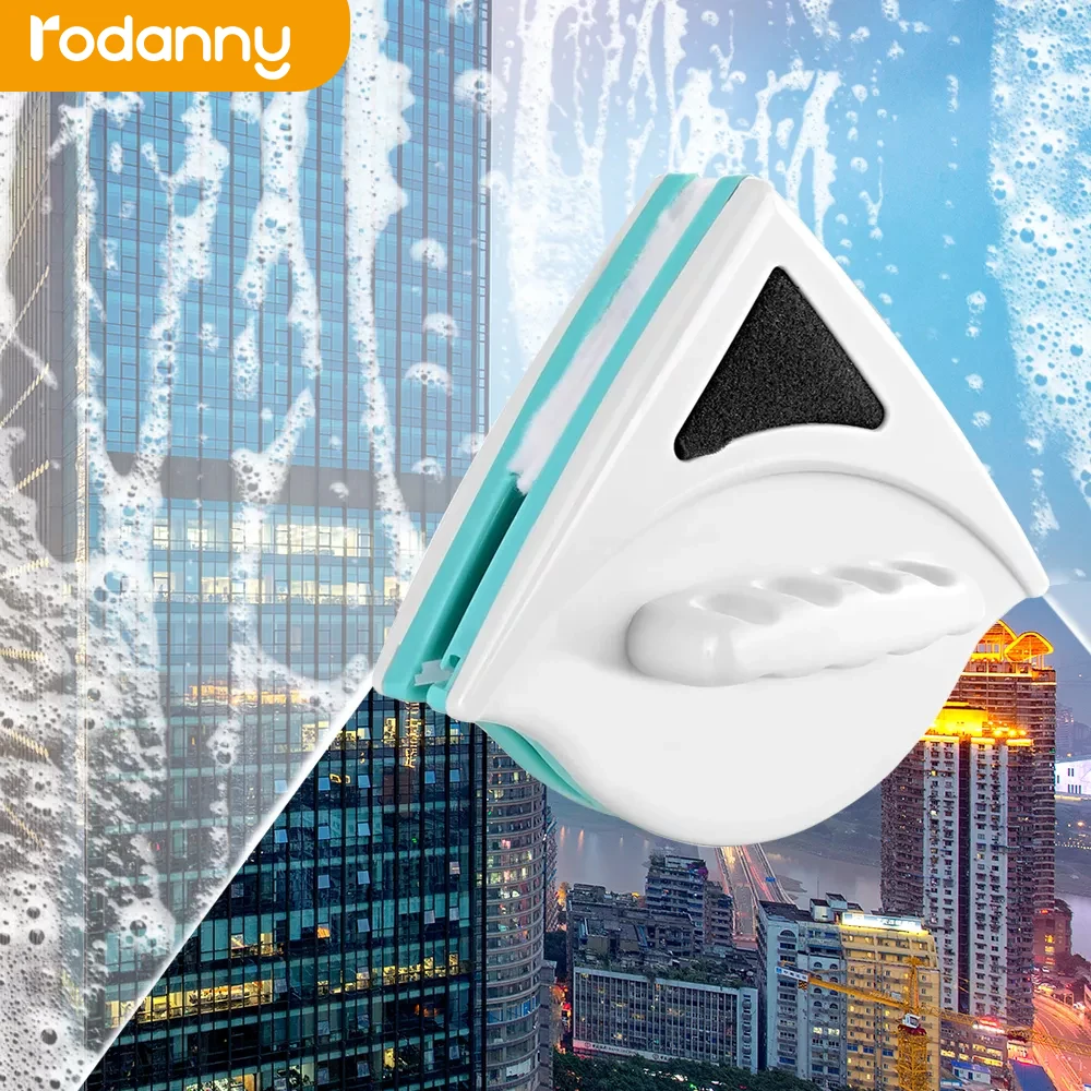 

Double Side Glass Cleaning Brush Magnetic Window Cleaner Magnets Household Glass Wiper Cleaning Tools Magnetic Window Cleaner