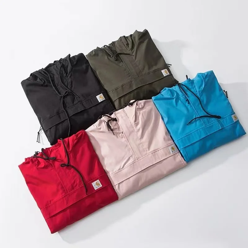 

2022 New Men Women Same Style Hooded Jacket High Quality Autumn and Winter Loose Fleece Hooded Water Proof Jacket