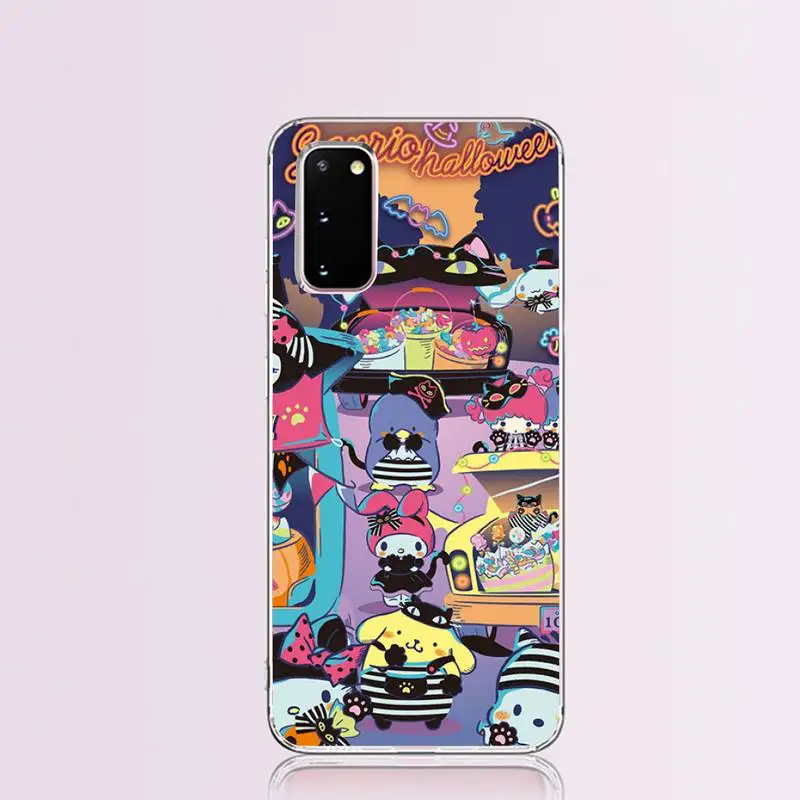 Чехол для телефона Hello Kitty Kuromi My Melody Sanrio Samsung S9 plus S5 S6 S7 edge S8 S10 | Мобильные телефоны и