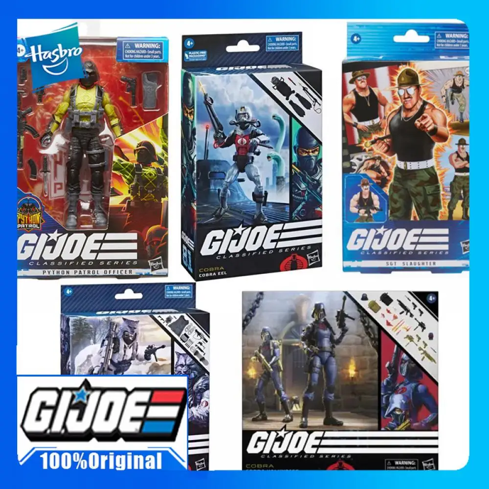 

In Stock Hasbro G.i. Joe Classified Series Sdcc Kamakura Dr. Mindbender Duke Ram Blue Ninjas Chuckles Action Figure Model Toys