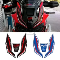 for honda africa twin 2016 2019 motorcycle front fairing protection decals 3d resin