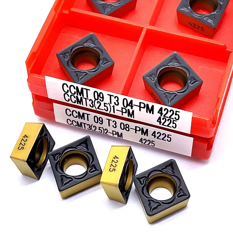 Твердосплавные пластины CCMT09T304 CCMT09T308 PM 4225