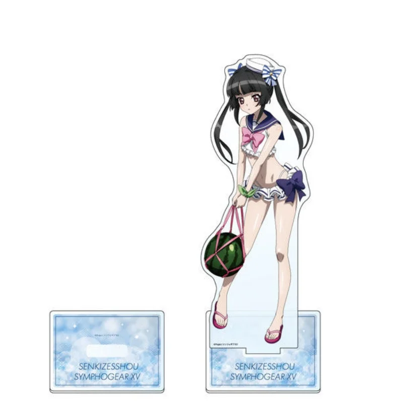 Акриловая фигурка-подставка Senki Zesshou Symphogear 15 см, настольное украшение, коллекционные аксессуары, брелок (art.: 3920dbc29b7ca) - 3920dbc29b7ca