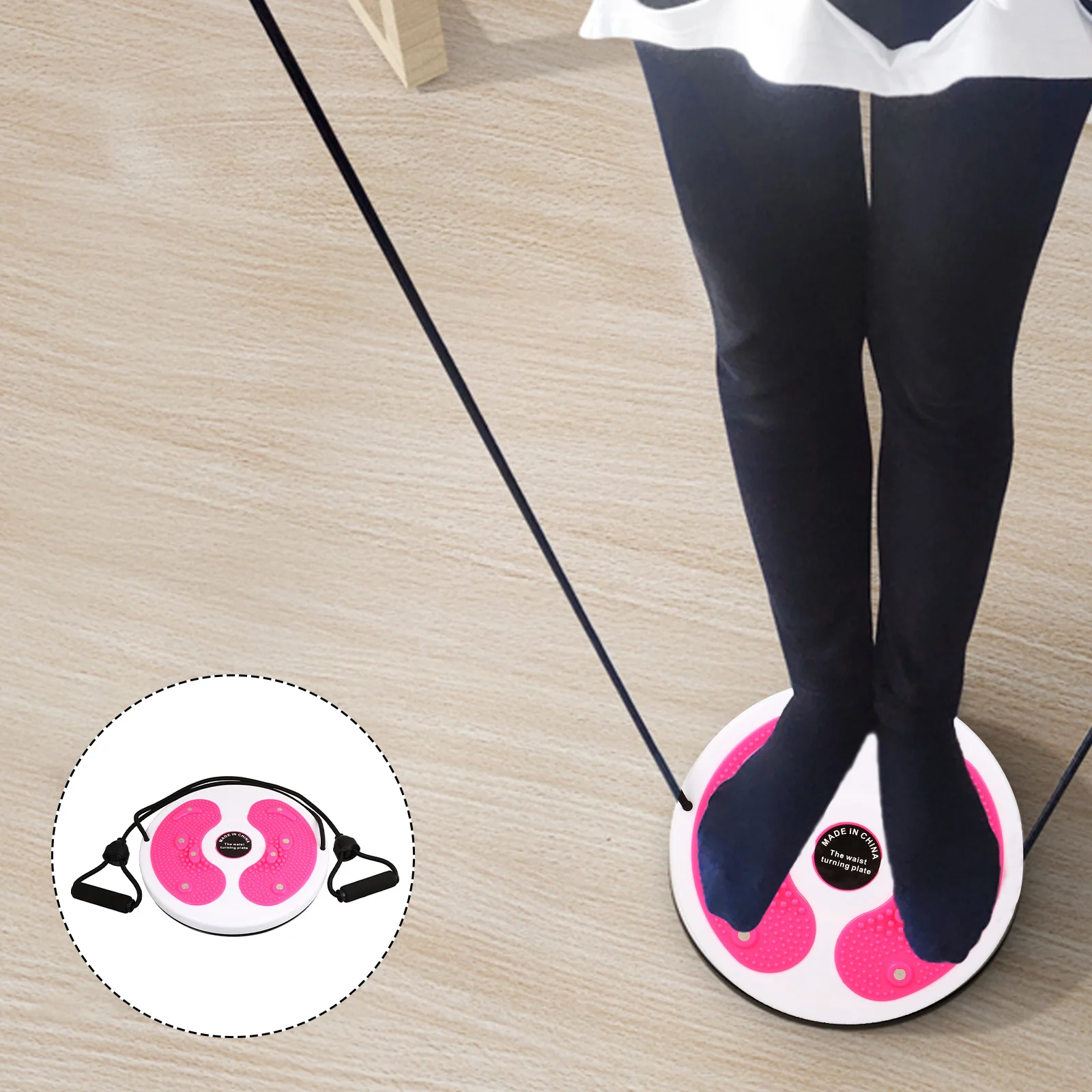 

Household Fitness Disc Wriggled Plate Body Twisting Waist Massage Exercise