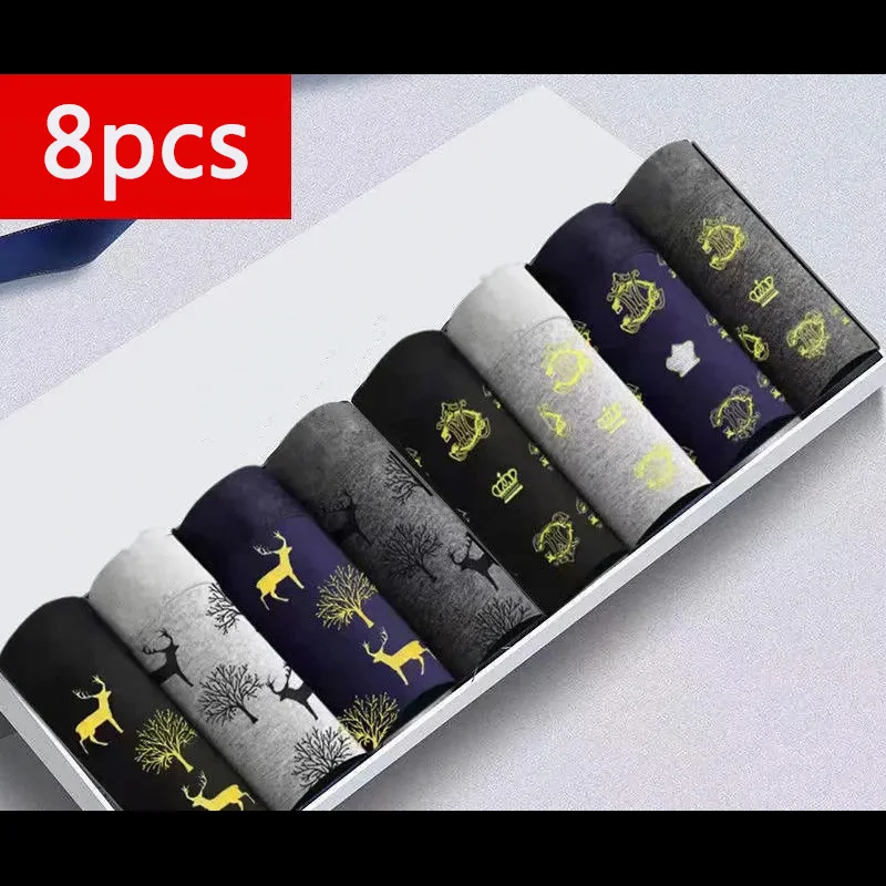 Men's Underwear Boxer Antibacterial Breathable Comfort Waist Shorts Boxer Shorts Boys Underpants