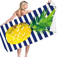 extra large beach towel super absorbent breathable swimming towel chic microfiber quick dry utility beach mat summer supplies