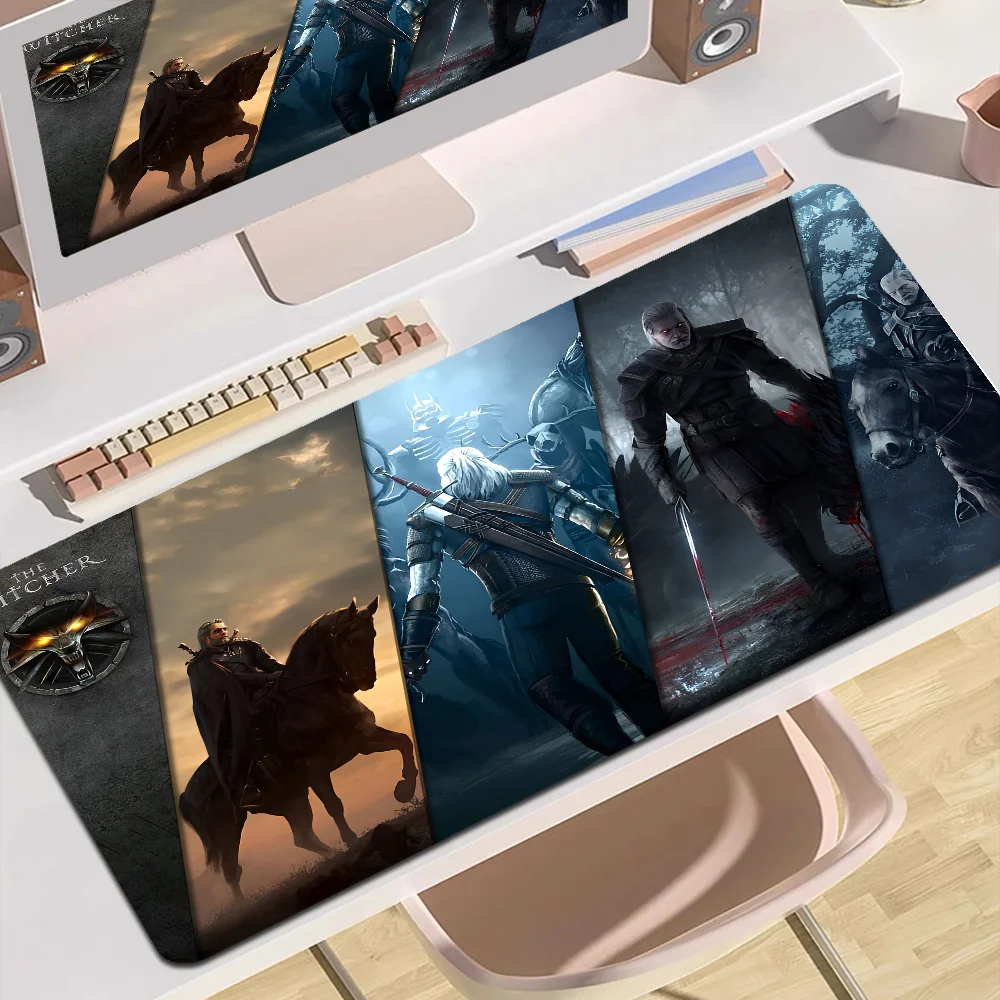 Популярный игровой коврик для мыши W-Witcher 3 высококачественный резиновый ковер