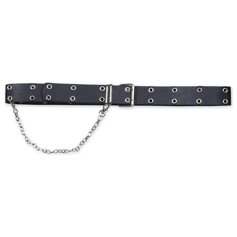 

Женский ремень с цепочкой Dorlie, черный
