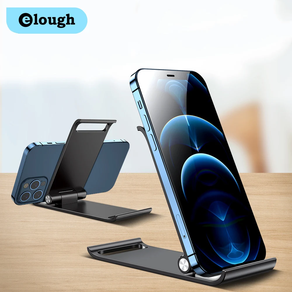 

Elough складной держатель для телефона Регулируемый Настольный держатель Подставка для сотового телефона iPad портативный универсальный держа...