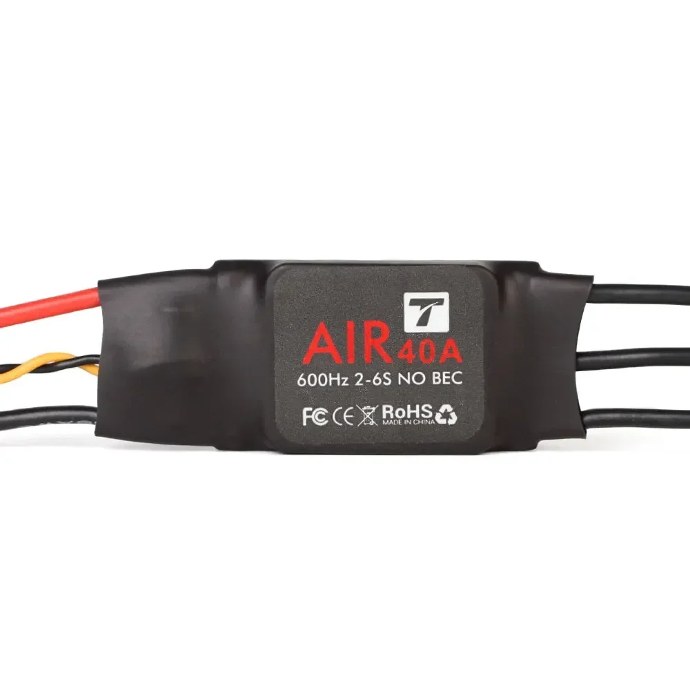 T-MOTOR Электронный регулятор скорости AIR 40A 2-6S Многороторный БПЛА Дрон ESC Для