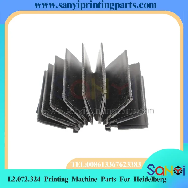 2 шт. детали печатной машины Heidelberg хорошего качества CD74 Bellow L2.072.324 M2.072.023 длина 80 мм