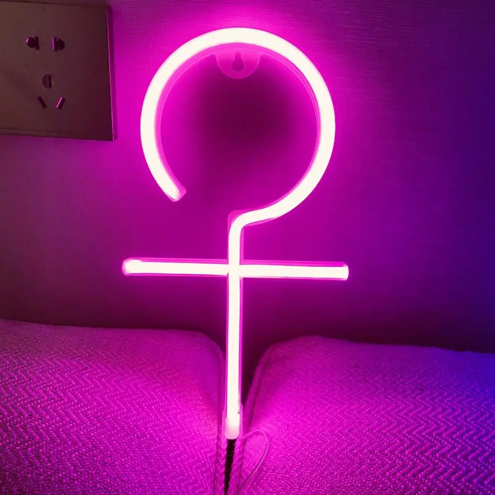 

Useful Lightweight USB/Battery Operated Desktop Neon Sign Ornament LED Lamp Party Supplies LED Neon Sign LED Night Lamp