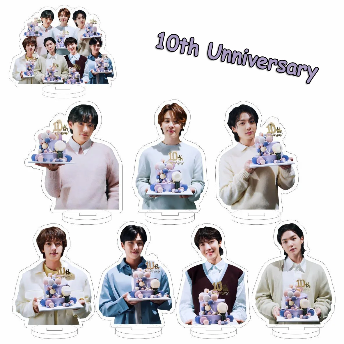 Акриловые фото фигурки стенд Kpop