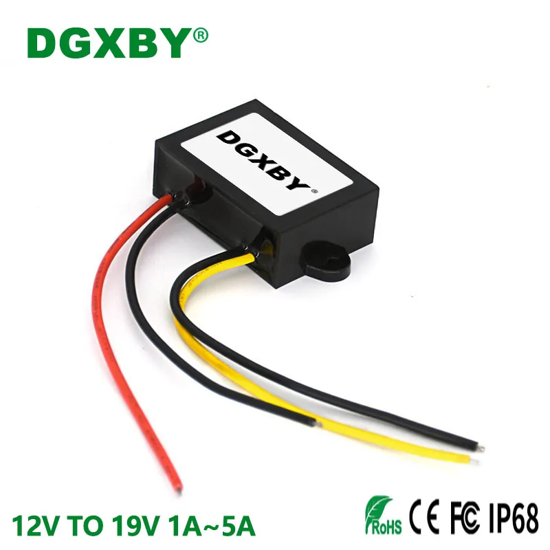 

12V TO 19V 1A 2A 3A 4A 5A DC Boost Power Supply DC-DC Boost Module 9V~18V to 19V Automotive Voltage Regulator Converter