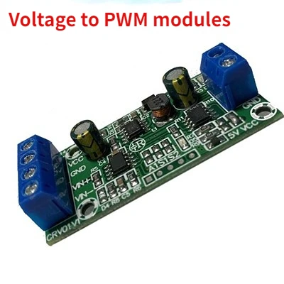 

Voltage to PWM Module 0-5V/0-10V to 0-100!% Voltage to PWM Module