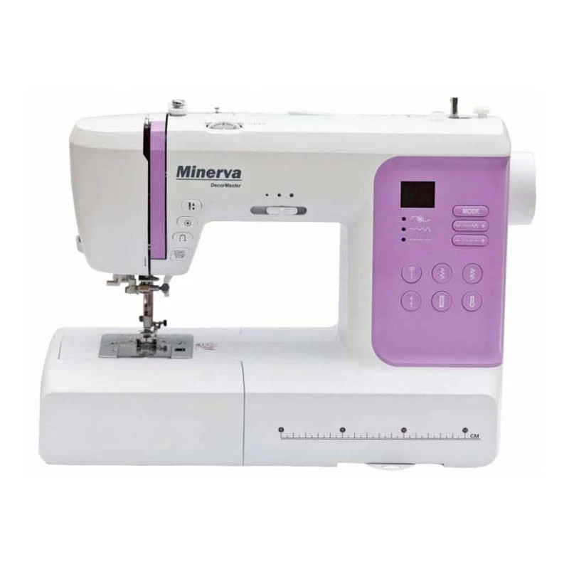 Швейная машина Minerva DecorMaster (80 швейных операций мощность 70 Вт 800 об/мин длина стежка
