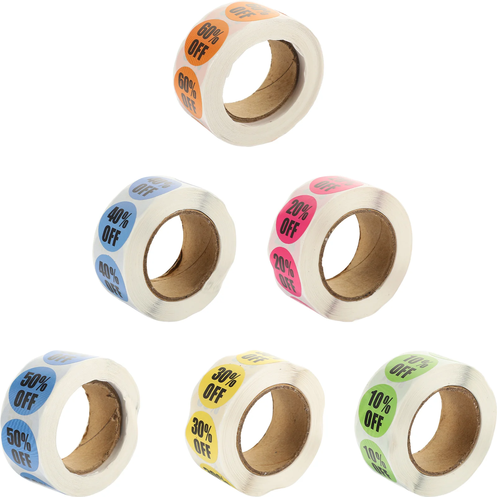 Знаки цен на супермаркет наклейки со скидкой круглые самоклеящиеся розничные