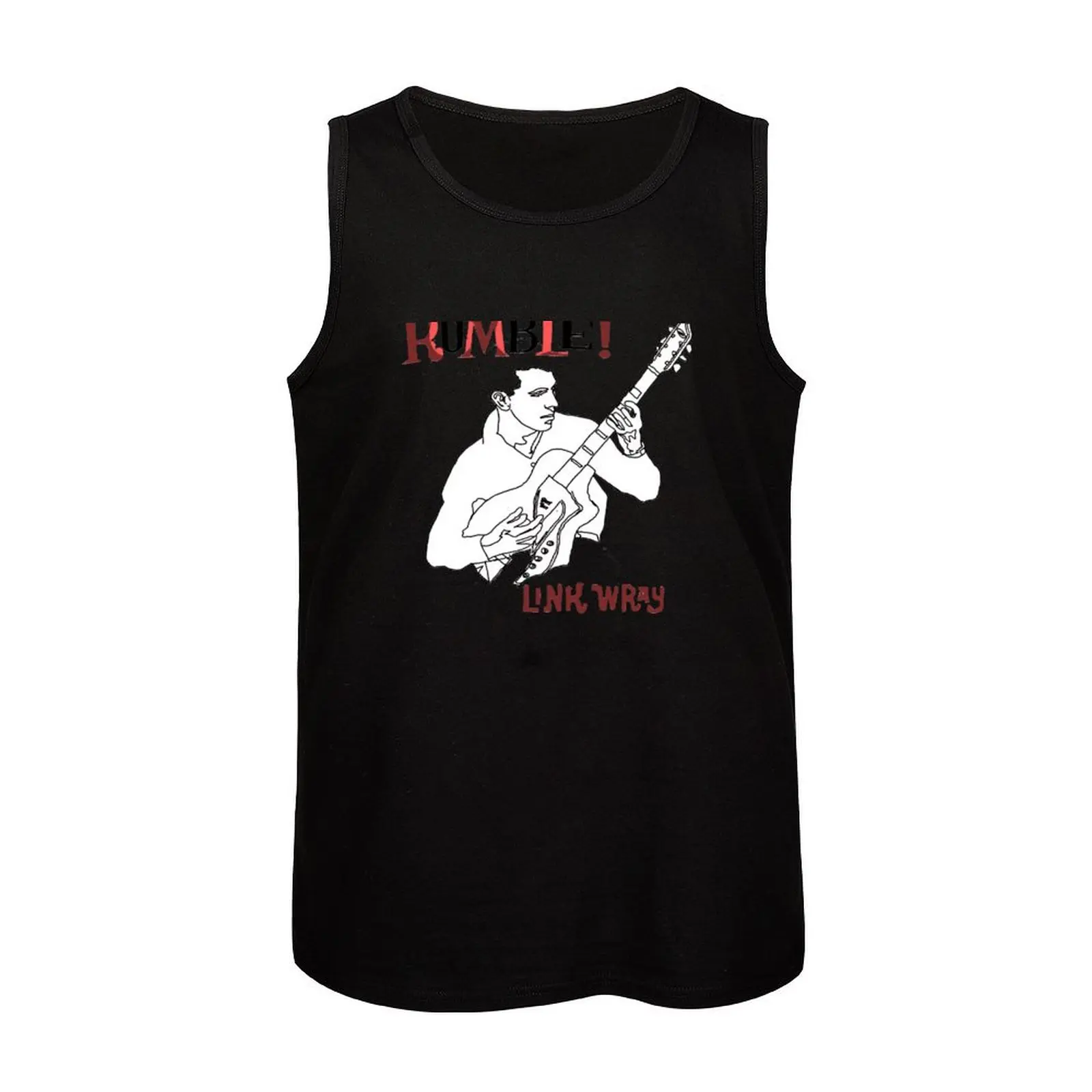 Ссылка Wray - Румбл! Майка с гитарой мужская спортивная майка мужские футболки для