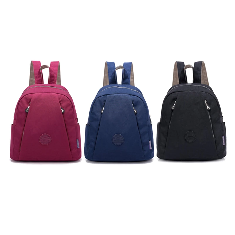 

Fashion Lightweight Travel Bag Large Capacity Backpack Female Simple And Versatile Backpack Schoolbag Small