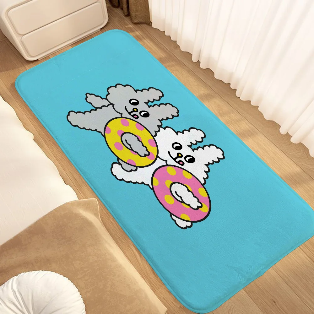 Кухонный ковер для ванной комнаты домашний коврик входа Bunni Konbiny спальни