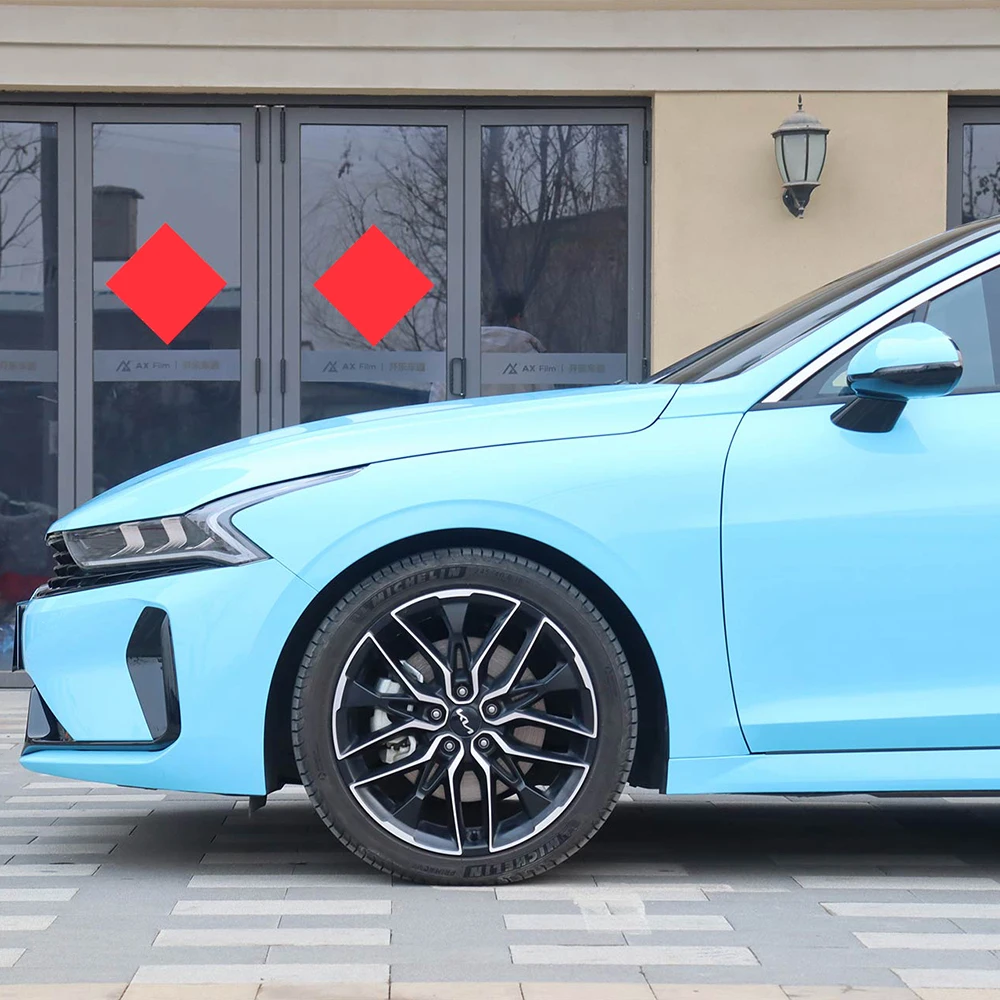 Глянцевая синяя пленка для упаковки автомобиля виниловая авто наклейка сделай