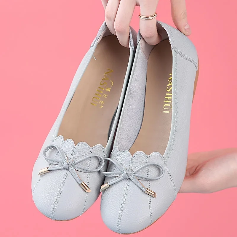 

Fashion Women Causal Shoes Comfort Low Platform Female Footwear Ladies Bowknot Flats Shoes Spring Autumn Woman Loafers Comfort