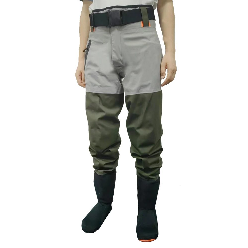Дышащие водонепроницаемые вейдеры на талии для рыбалки нахлыстом высокие брюки