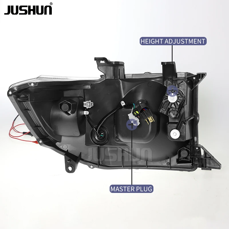 Фото Светодиодные фары-проекторы JUSHUN для LC70/75/79 02-23 с динамическим сигналом поворота, Plug and Play №4