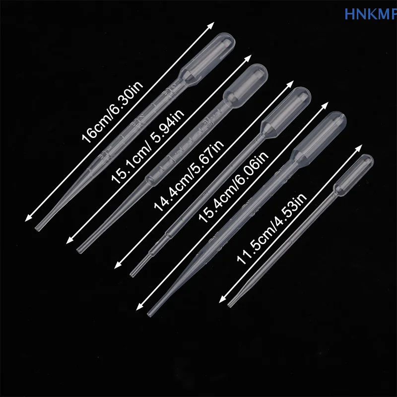 100 шт./лот лабораторная пипетка 0 2/1/2/3 мл 5 пластиковый одноразовый градуированный