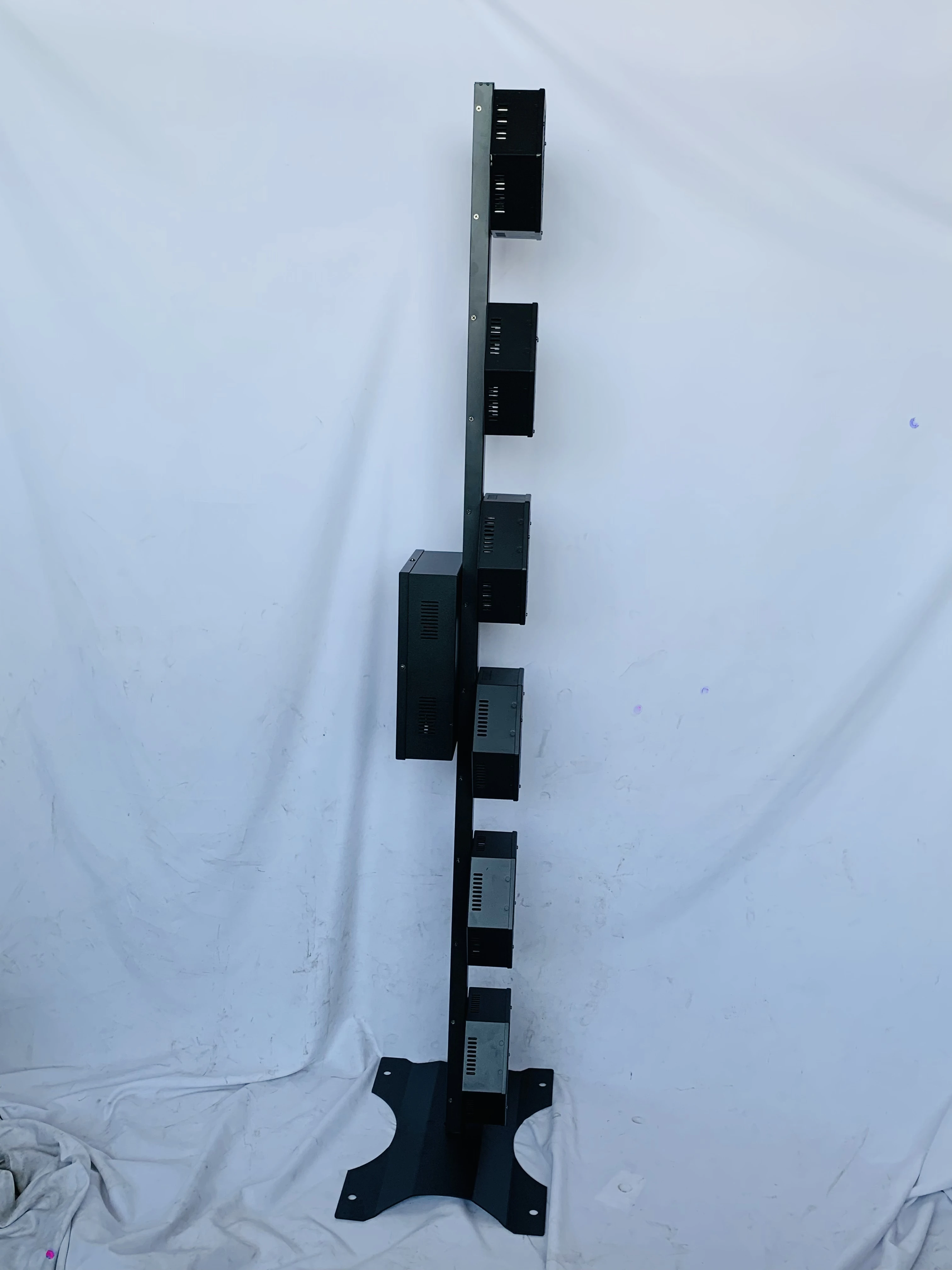 Фото Светодиодное освещение для сцены 6x60W Proman Retro DMX, для фонового освещения, RGB, DJ-оборудование со стойкой №5