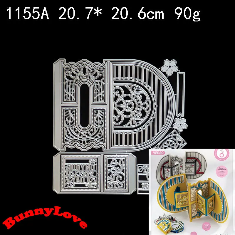 

Металлические Вырубные штампы BunnyLove для творчества, скрапбукинга, альбома, декоративных поделок