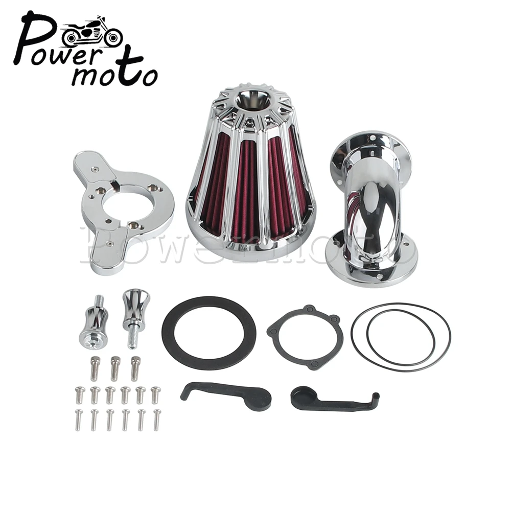 Аксессуары для мотоциклов массивный воздушный фильтр вперед Harley Touring 2000-2007 Dyna