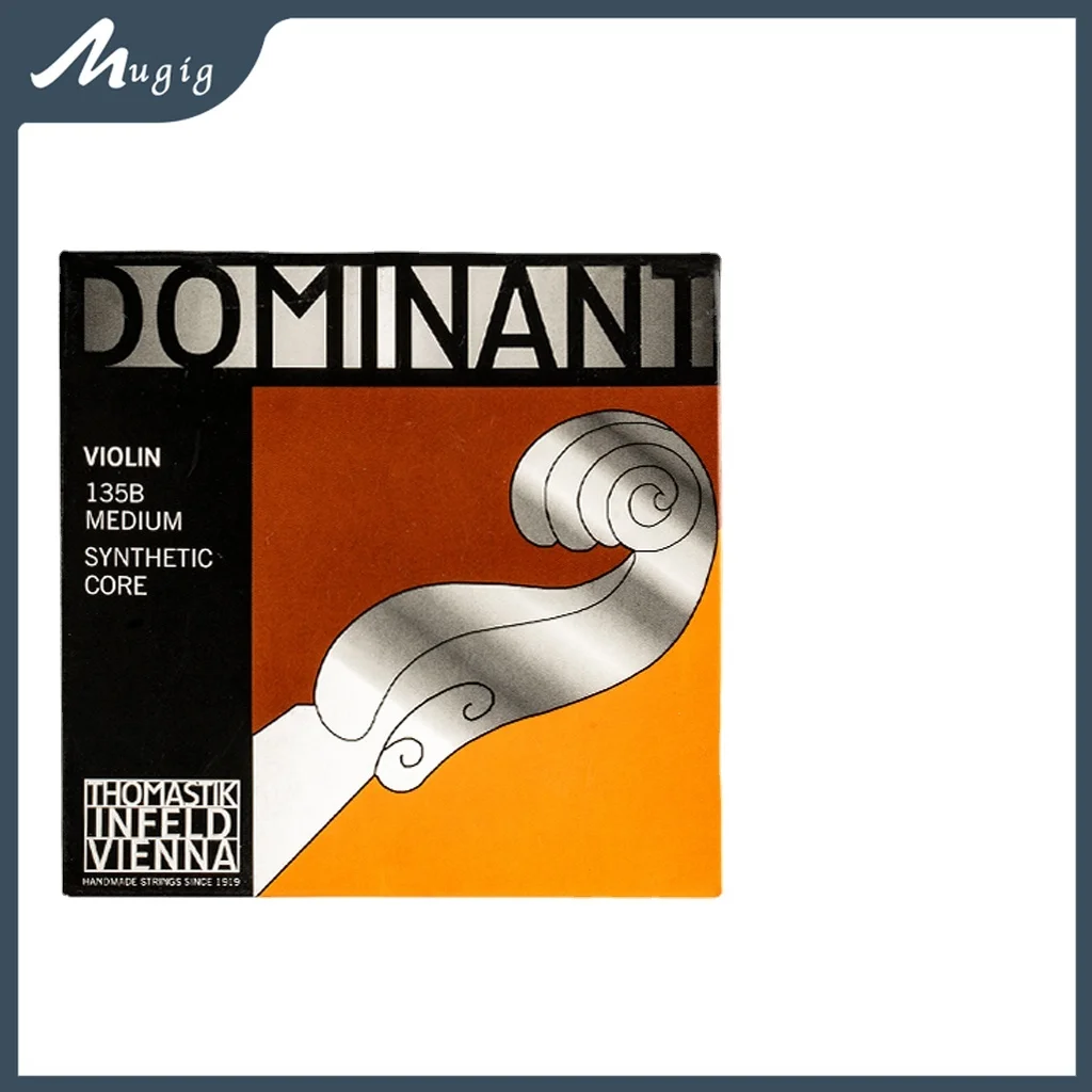 1 Pack 4/4 Violin Strings E-A-D-G Exquisite Thomastik String Instrument Parts Accessories Fiddle String Dominant 135B Sythetic