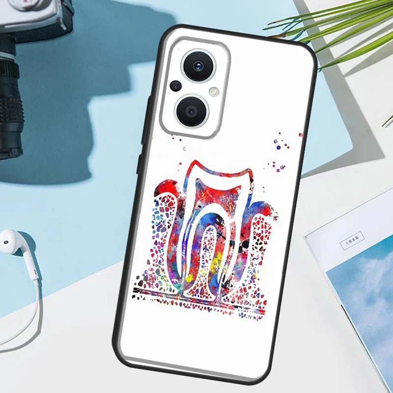 Чехол для телефона с дизайном «Зуб» для OPPO Reno 8T 7 8 Lite 15F 14 F 13 11 12 10 15 Pro, OPPO Find X9 X8 X5 Pro (art.: 3920db0ea847d) - 3920db0ea847d