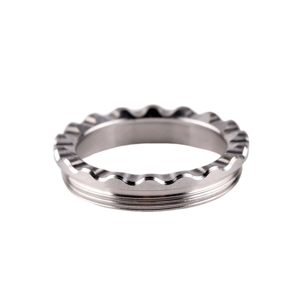 

Безель из нержавеющей стали для фонарика Convoy S21E S21B